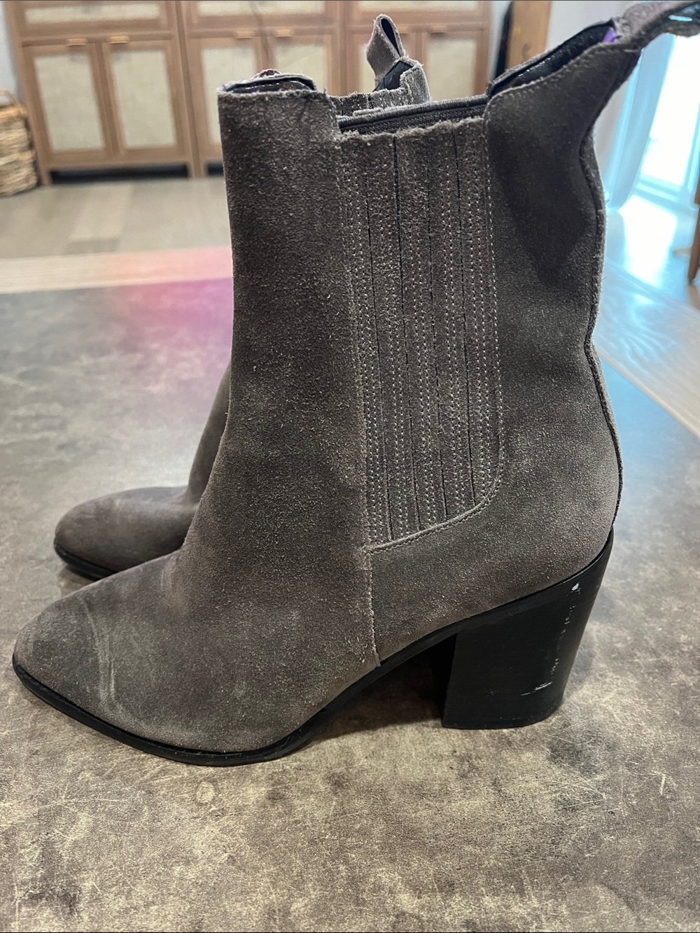 Marc fisher suede boot